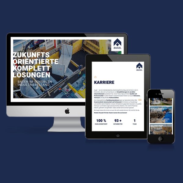 neue Webseite für Augel GmbH Weibern von Andreas Kranz | kranzkreativ
