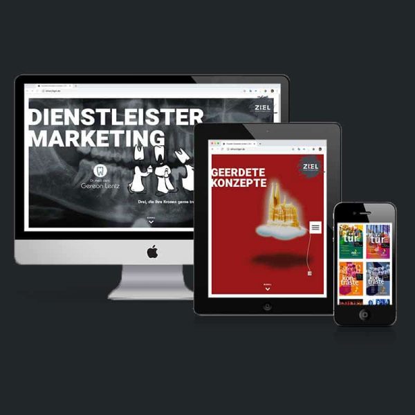 Webseite für Elmar Zillgen (ZIEL) - umgesetzt von Andreas Kranz | kranzkreativ